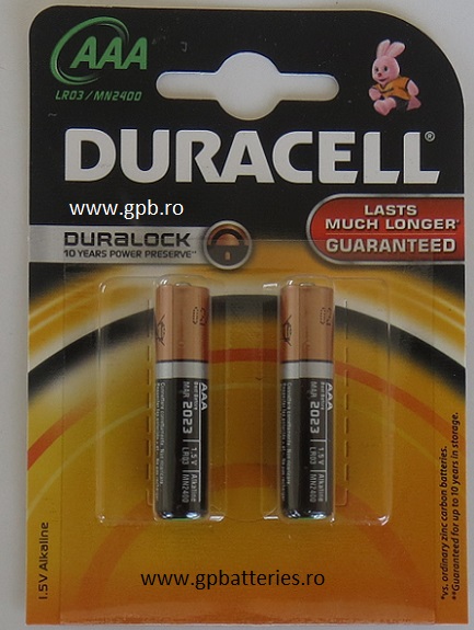 Baterie Duracell AAA R3 B2